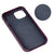 iPhone 15 Luxe M2 Card Case [Burgundy]