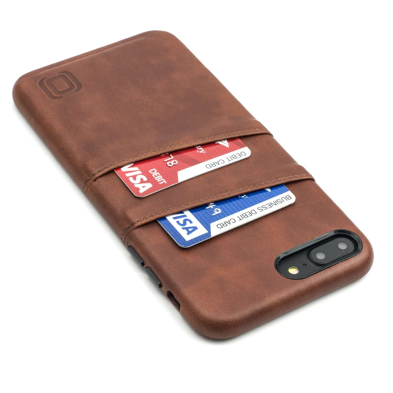 Exec Wallet Case for iPhone 8 Plus and 7 Plus [Brown]