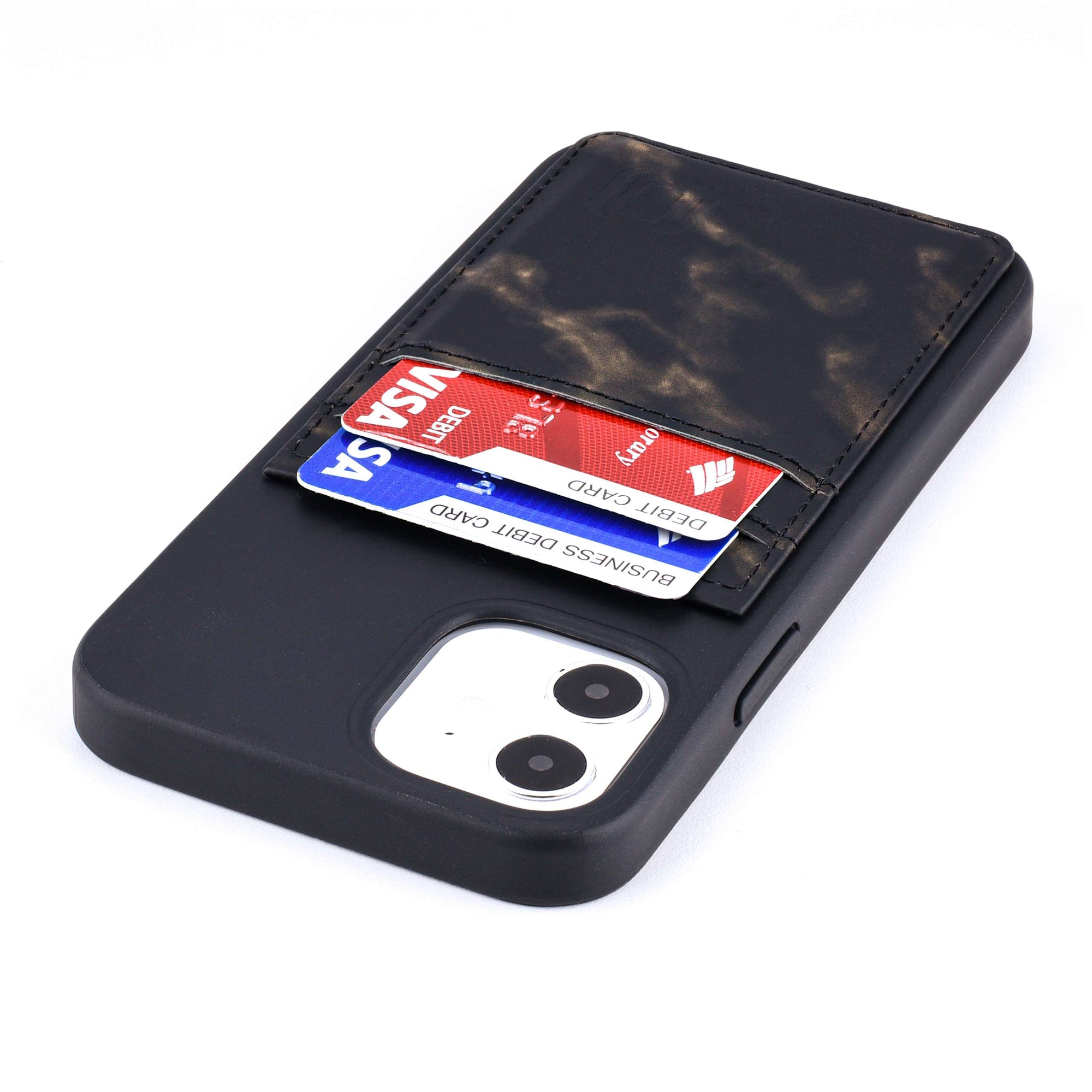 iPhone 12/12 Pro M2T Wallet Case [Black/Gold]