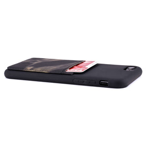 iPhone SE 2, 8/7 M2T Wallet Case [Black/Gold]