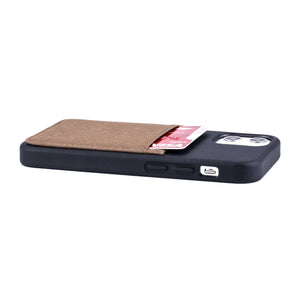iPhone 12 Mini Bio M2B Wallet Case [Black/Tan]