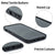 iPhone 15 Plus Genuine Leather M2GL Card Case [Black]