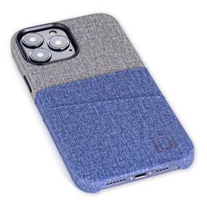 iPhone 13 Pro Max Luxe M2 Wallet Case [Blue/Grey]