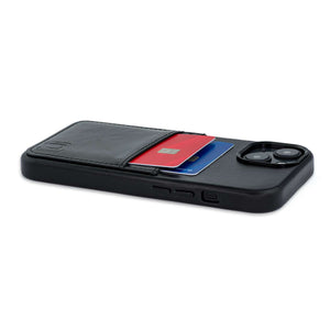 iPhone 14 Genuine Leather M2GL Card Case [Black]