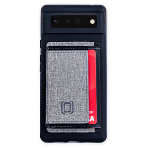 Pixel 6 Luxe MTF Flip Wallet Case [Black/Grey]