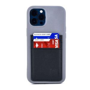 iPhone 12 Pro Max Bio M2B Wallet Case [Grey/Black]