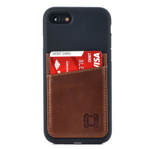 iPhone SE 3, SE 2, 8/7 Virtuosa M2L Card Case [Black/Brown]