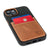 iPhone 15 Fabric M2F Card Case [Light Brown]