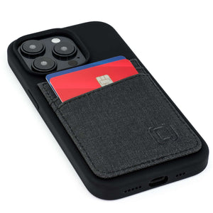 iPhone 14 Pro Silicone M2L Card Case [Black]