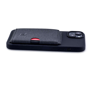 iPhone 14 Plus Flip Card Case [Black]