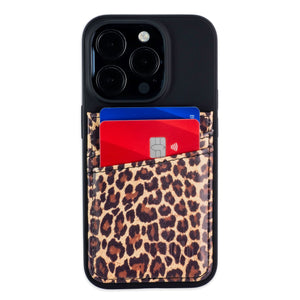 iPhone 15 Pro N2R Recycled Card Case [Leopard]