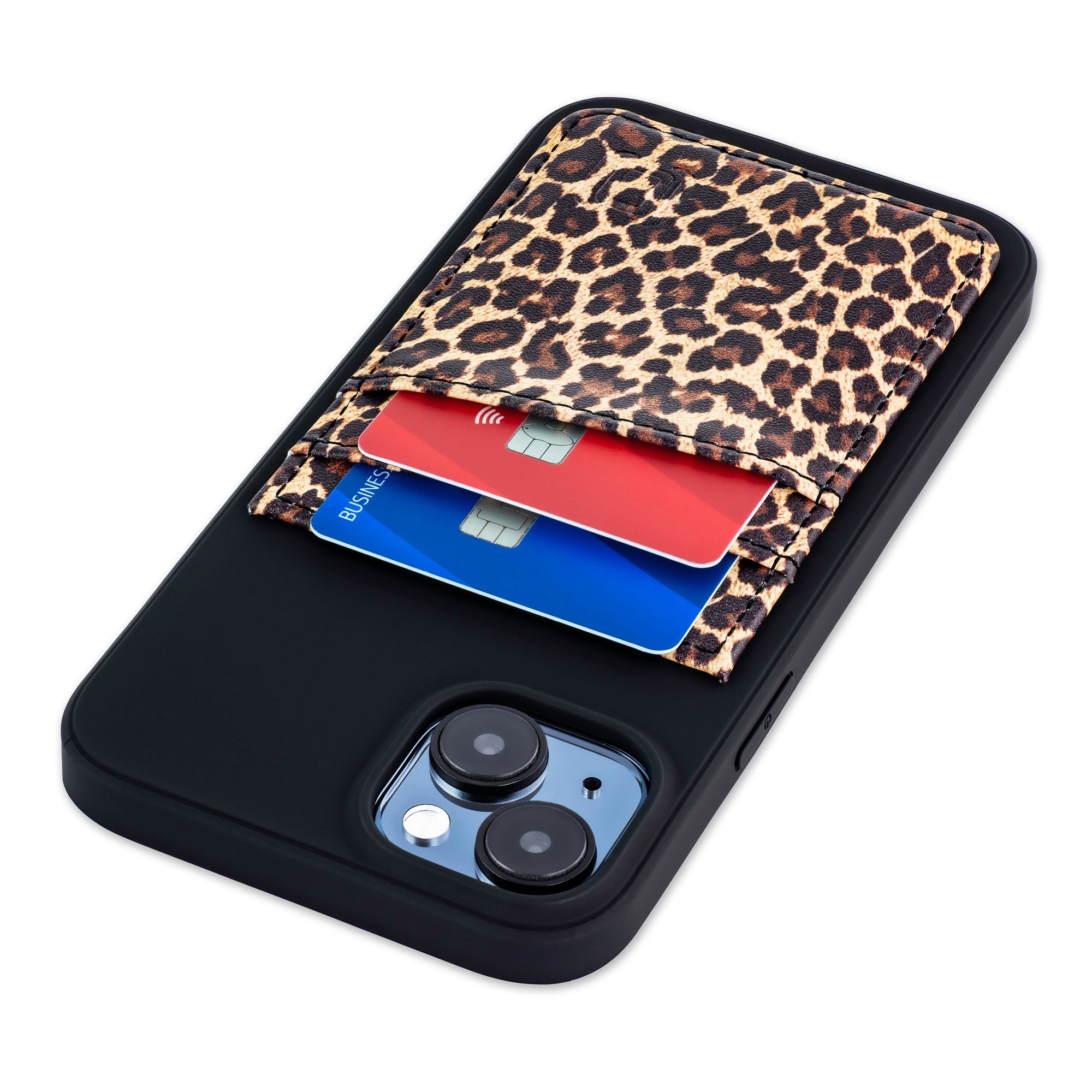 iPhone 15 Plus N2R Recycled Card Case [Leopard]