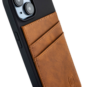 iPhone 15 N2R Recycled Card Case [Light Brown]