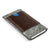 Felt Wallet Sleeve with 2 Synthetic Leather Card Pockets - iPhones iPhone Sleeve Dockem iPhone 11 Pro Max Grey & Brown 