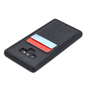Luxe TPU Wallet Case for Samsung Galaxy Note 9 Samsung Case Dockem Black Luxe 