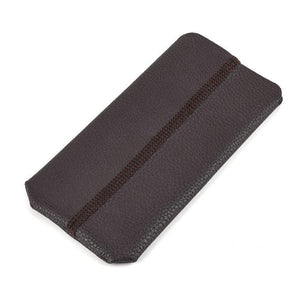 Minima Wallet Sleeve - Ultra Slim Synthetic/Vegan Leather Wallet Sleeve with Card Slot iPhone Sleeve Dockem 