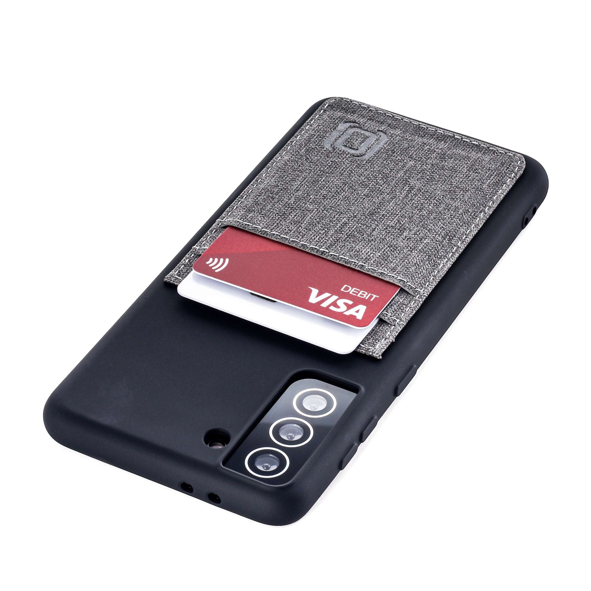 Galaxy S21 FE Luxe M2T Wallet Case [Black/Grey]