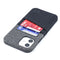 iPhone 12/12 Pro Luxe M2 Wallet Case [Black/Grey]