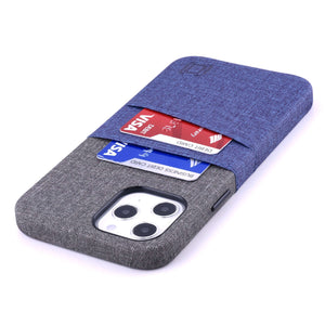 iPhone 12 Pro Max Luxe M2 Wallet Case [Blue/Grey]