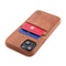 iPhone 13 Genuine Leather M2GL Card Case [Light Brown]