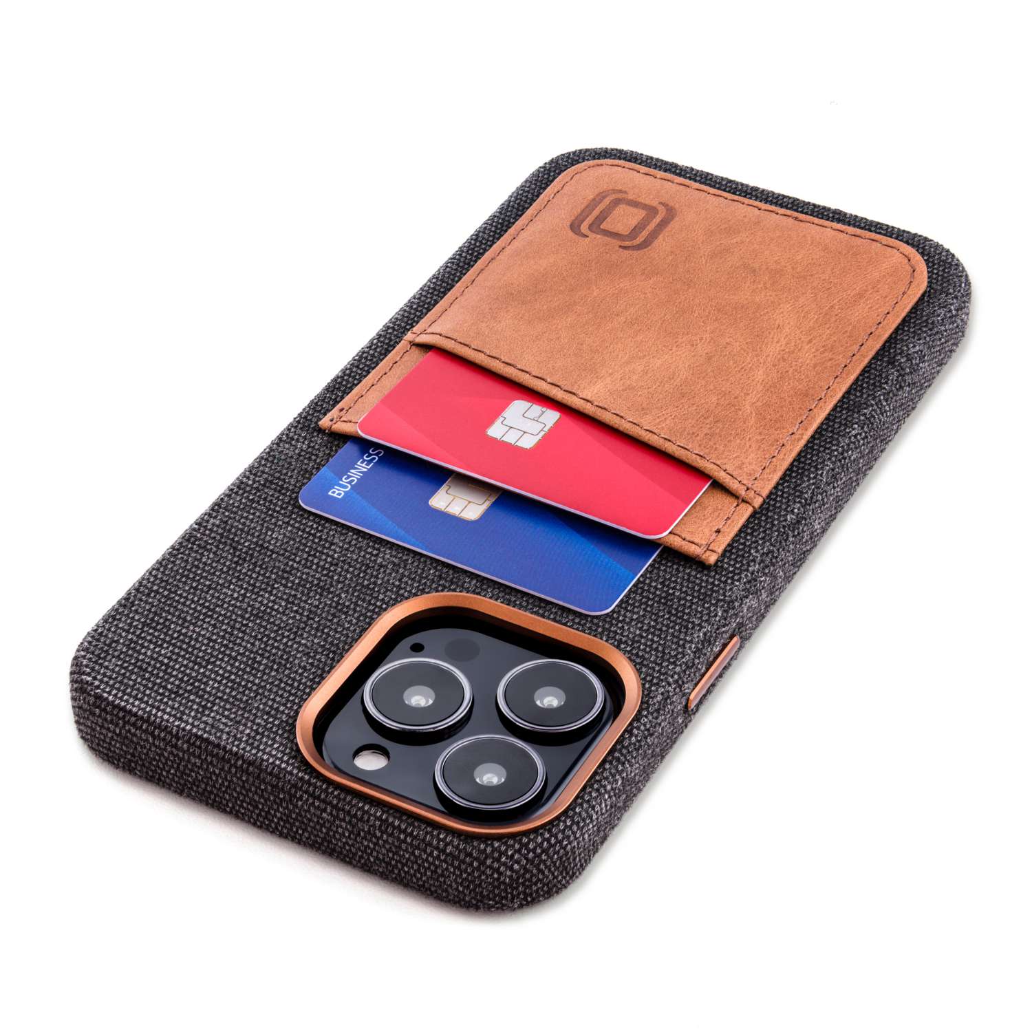 iPhone 13 Pro Max Fabric M2F Card Case [Light Brown]