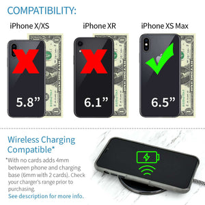 iPhone XS Max Exec M2 Wallet Case [Grey]