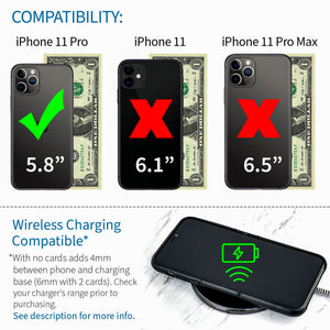 iPhone 11 Pro Exec M2 Wallet Case [Black]