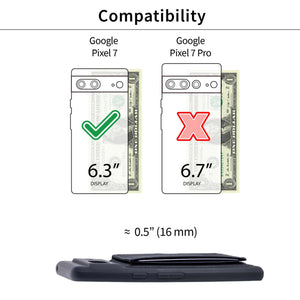 Google Pixel 7 Flip Removable Card Case [Black]