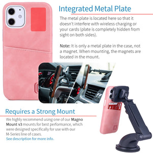 iPhone 12 Mini Exec M2 Wallet Case [Pink]