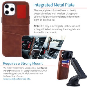 iPhone 12 Pro Max Exec M2 Wallet Case [Brown]