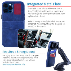 iPhone 12 Pro Max Exec M2 Wallet Case [Navy]
