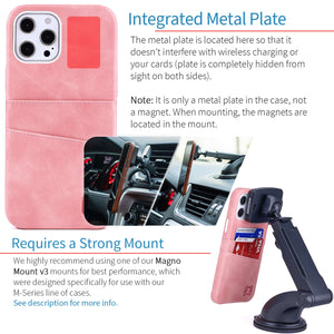 iPhone 12 Pro Max Exec M2 Wallet Case [Pink]