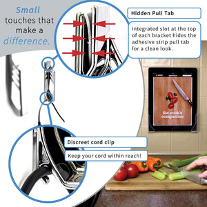 Koala Damage-Free Wall Mount for iPads & Tablets - Adhesive Version