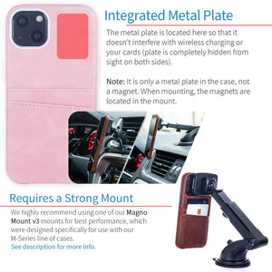 iPhone 13 Exec M2 Wallet Case [Pink]