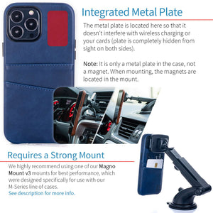 iPhone 13 Pro Max Exec M2 Wallet Case [Navy]