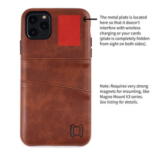 iPhone 11 Pro Max Exec M2 Wallet Case [Brown]