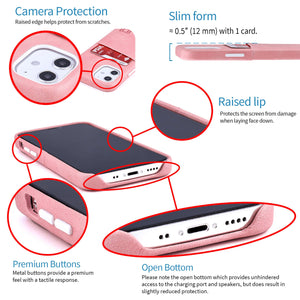 iPhone 12 Mini Exec M2 Wallet Case [Pink]