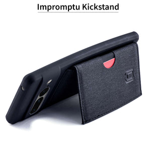 Google Pixel 7 Pro Flip Removable Card Case [Black]
