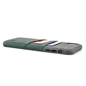 iPhone XS Max Luxe M2 Wallet Case [Green/Grey]
