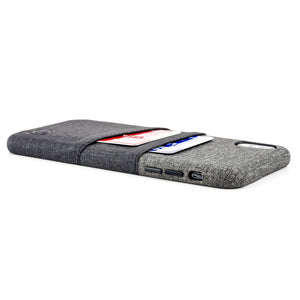 iPhone XS Max Luxe M2 Wallet Case [Black/Grey]