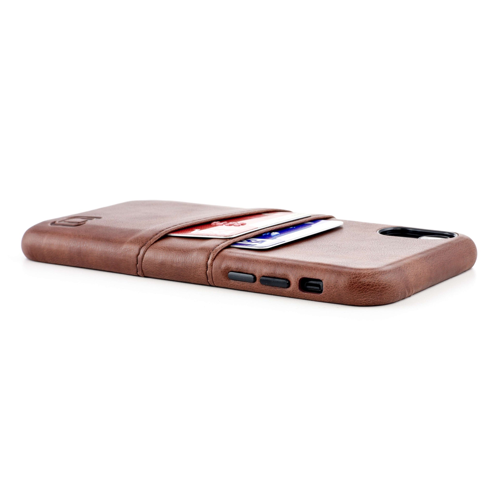 iPhone XR Exec M2 Wallet Case [Brown]