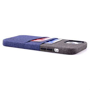 iPhone 12/12 Pro Luxe M2 Wallet Case [Blue/Grey]