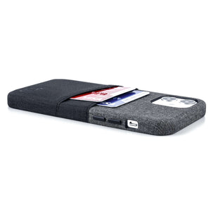 iPhone 12/12 Pro Luxe M2 Wallet Case [Black/Grey]