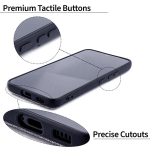 Samsung Galaxy S22 M2T Wallet Case, [Black/Grey]