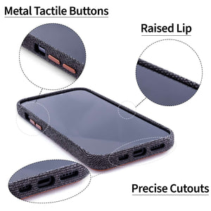 iPhone 13 Pro Fabric M2F Card Case [Light Brown]