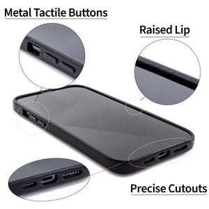 iPhone 13 Pro Max Genuine Leather M2GL Card Case [Black]