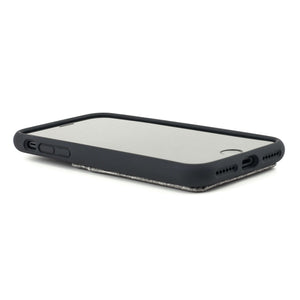 iPhone SE 3, SE 2, 8/7 Silicone Luxe M2L Wallet Case [Black/Grey]