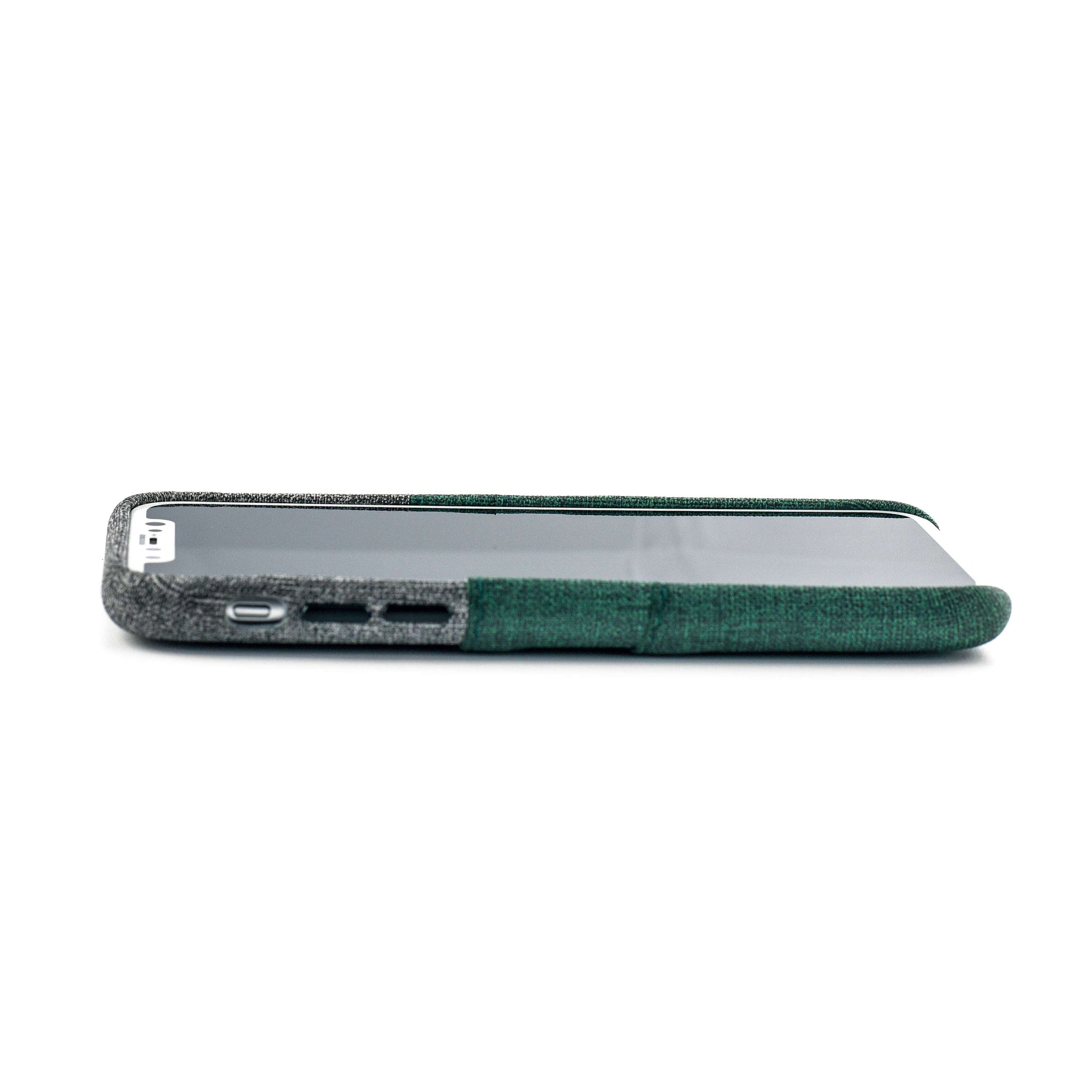 iPhone X/XS Luxe M2 Wallet Case [Green/Grey]
