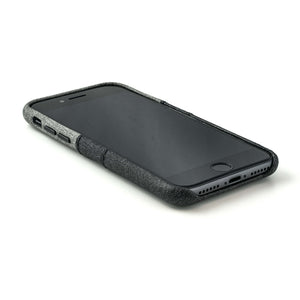 Luxe Wallet Case for iPhone SE 3, SE 2, 8/7 [Black/Grey]