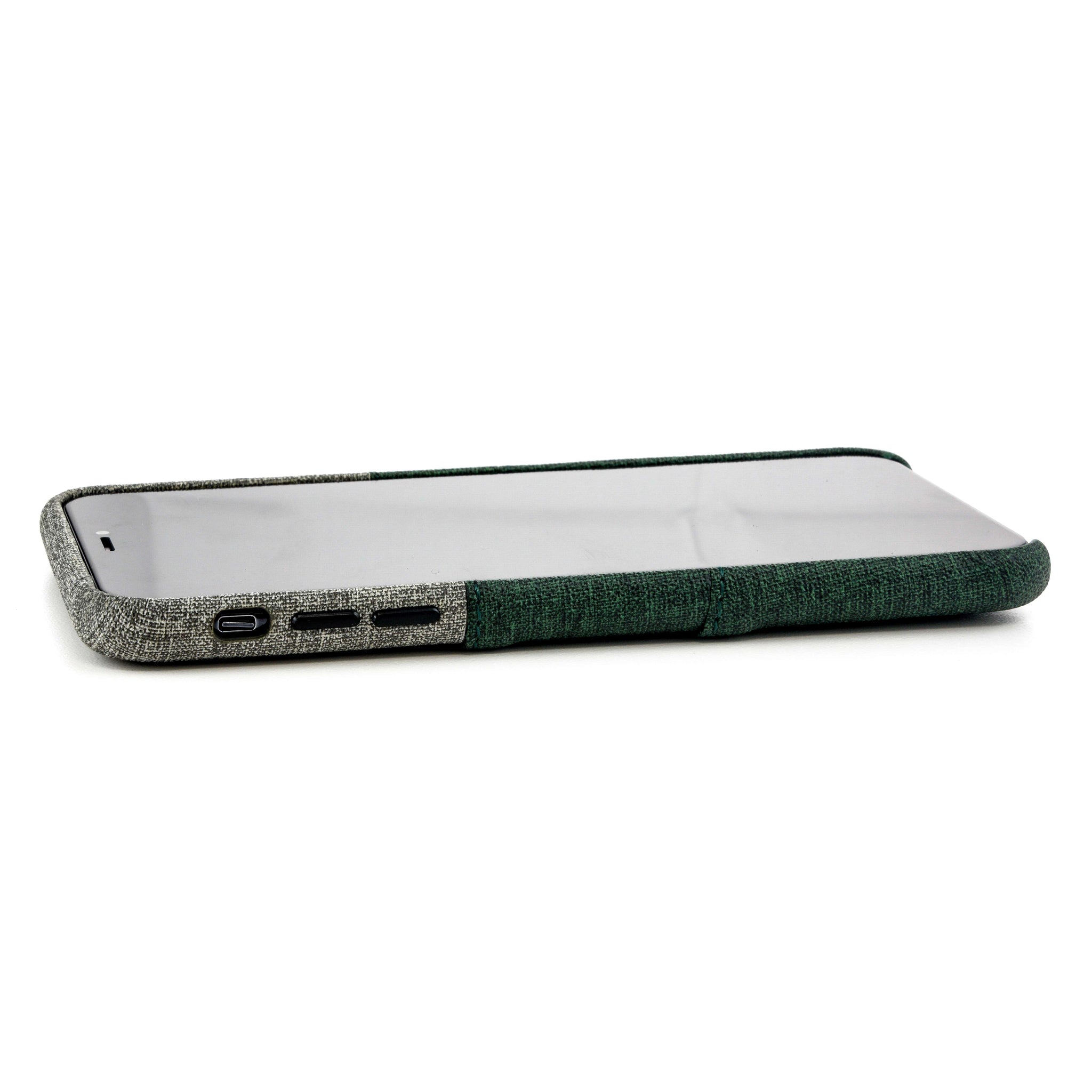 iPhone XS Max Luxe M2 Wallet Case [Green/Grey]